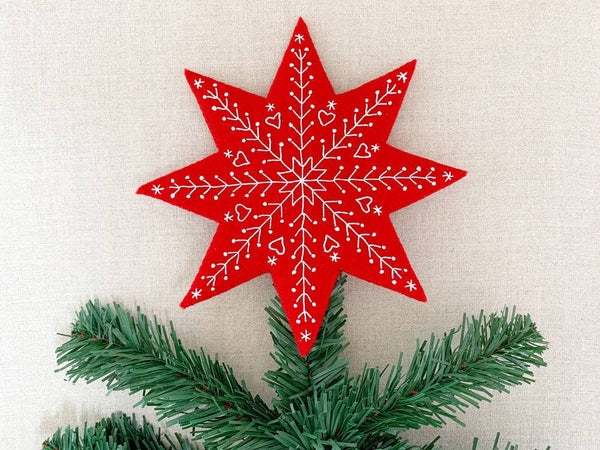 Red Heart Crafty Star Tree Topper Pattern