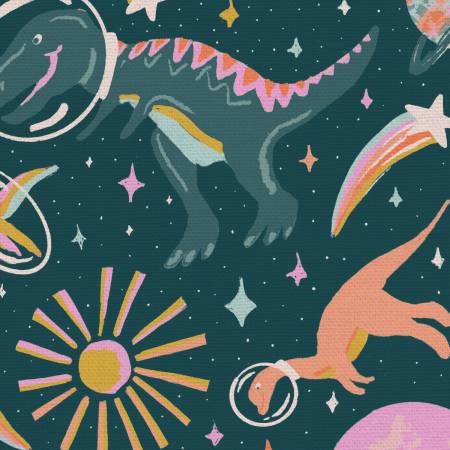 Dino Daydreams Dinos in Space Sweet -- Paintbrush Studio