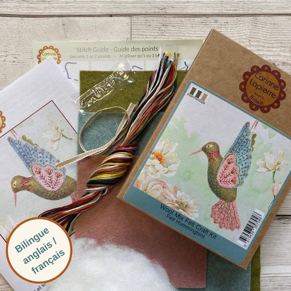 Hummingbird Felt Craft Mini Kit