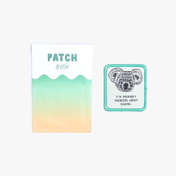 I'm Probably Thinking About Sewing Iron On Patch| KATM