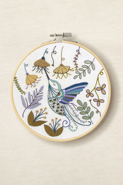 DMC Designer Embroidery Kit - Hummingbird