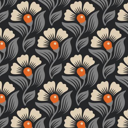 Black Floral Laminate --- Cloud 9