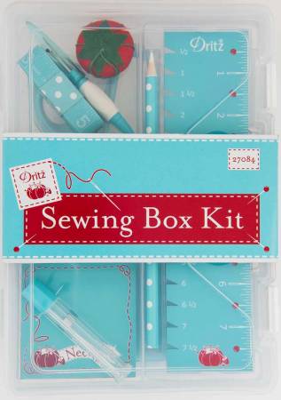 Sewing Box Kit (blue) -- Dritz