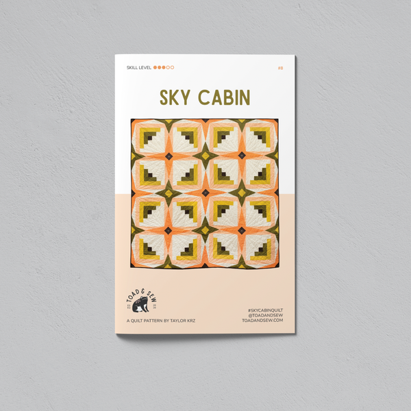 Sky Cabin - Paper Pattern -- Toad & Sew