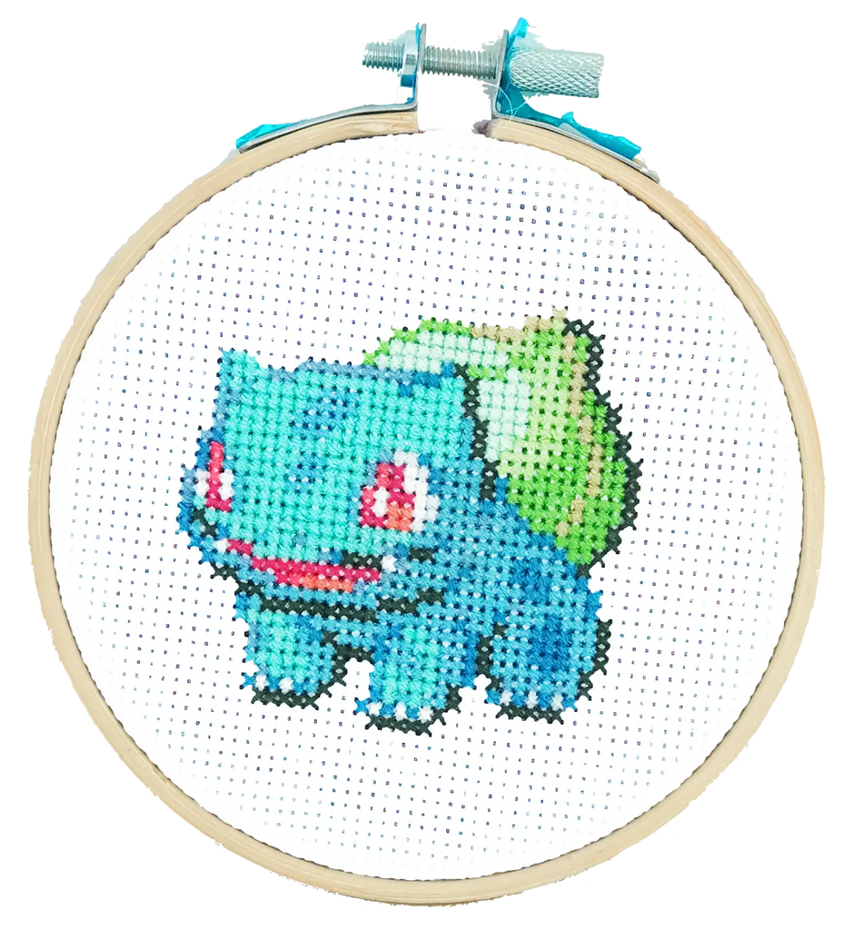 Bulbasaur - DIY Cross Stitch Kit