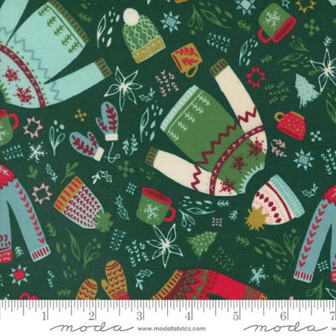 Sweaters in Pine -- Cozy Wonderland --- Fancy That Design House for Moda Fabrics