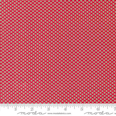 Polka Dots in Berry -- Kitty Christmas  by Urban Chicks  for Moda Fabrics