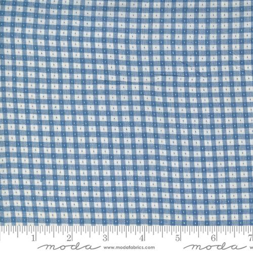 Gingham Checks and Plaids in Light Blue --  Denim Daisies by Fig Tree Co. -- Moda Fabrics