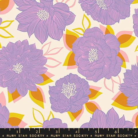 Blooming Florals in Thistle -- Favorite Flowers by Ruby Star Society -- Moda Fabric