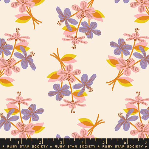 Nosegay Florals  in Natural -- Favorite Flowers by Ruby Star Society -- Moda Fabric