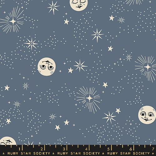 Wise Moons in Ghostly ---  Good Spirits -- Ruby Star Society -- Moda Fabric