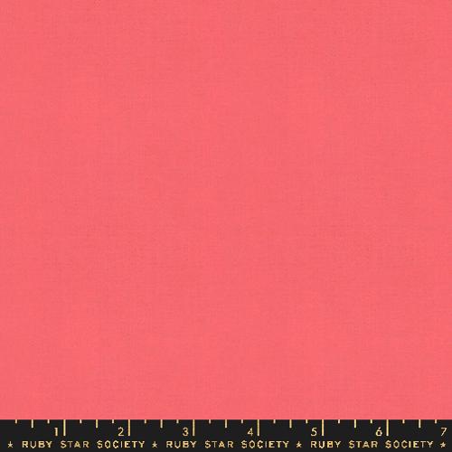 Warp & Weft Hue in Watermelon --  Alexia Abegg for Ruby Star Society -- Moda Fabric