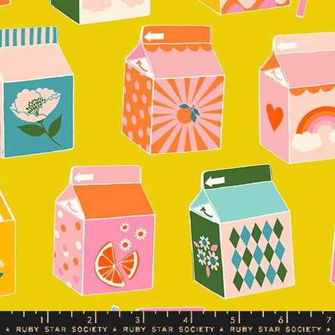 Juice Boxes in Golden Hour -- Juicy by Melody Miller -- Ruby Star Society -- Moda Fabrics