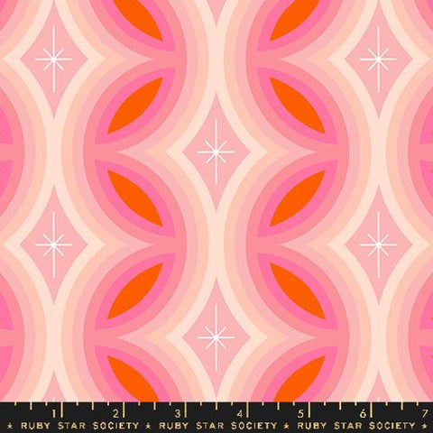 Rattan Geometrics in Balmy -- Juicy by Melody Miller -- Ruby Star Society -- Moda Fabrics