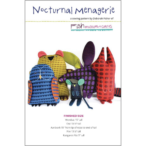 Nocturnal Menagerie Sewing Pattern