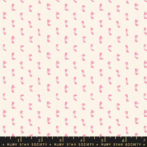 Flicker in Natural Pink -- Warp Weft Ooh Lucky by Alexia Abegg for Ruby Star Society -- Moda Fabrics