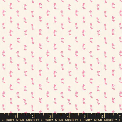 Flicker in Natural Pink -- Warp Weft Ooh Lucky by Alexia Abegg for Ruby Star Society -- Moda Fabrics