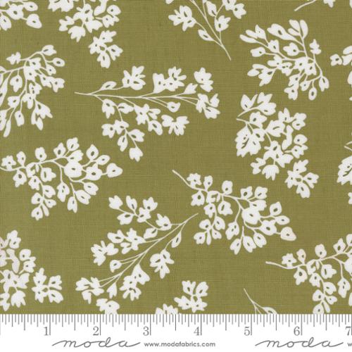 Seedlings in Basil  -  Botany by Alli K Designs -- Moda Fabrics