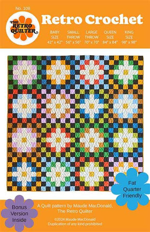 Retro Crochet Pattern by The Retro Quilter