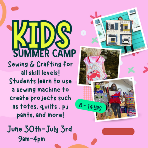 Summer Camp 2025 -- June 30th-July 3rd (Full Days)