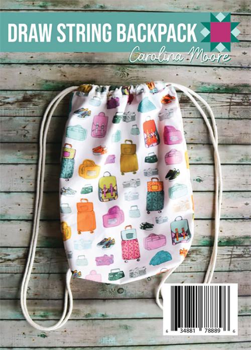 Draw String Backpack  Pattern -- Carolina Moore