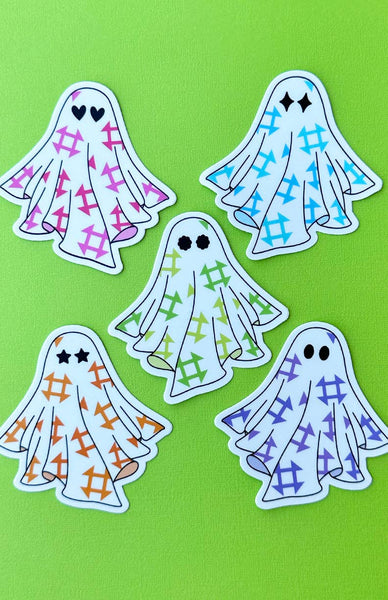 Quilt Ghost Stickers