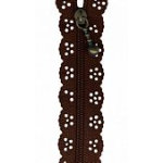 12in Lacie Zipper - Brown