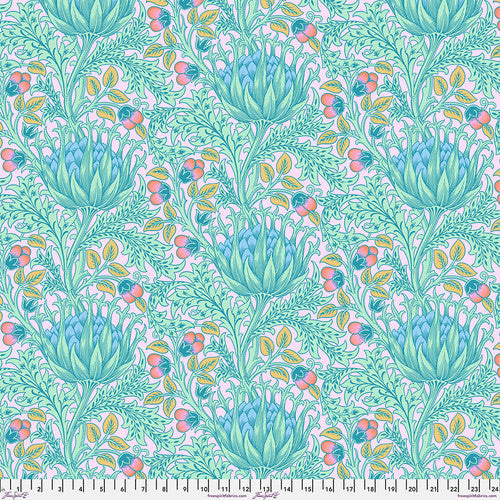 Artichoke - Lavender || Kaffe x Morris & Co. Cotton Lawn -- Free Spirit Fabrics