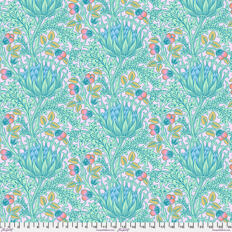 Artichoke - Lavender || Kaffe x Morris & Co. Cotton Lawn -- Free Spirit Fabrics