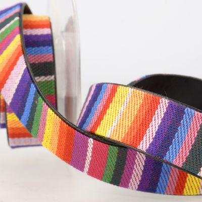 Multi Color Strapping with Faux Leather Backing -- Products from Abroad