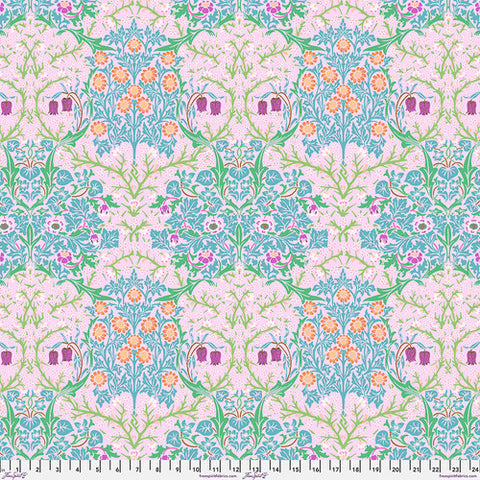 Blackthorn - Pink|| Kaffe x Morris & Co. -- Free Spirit Fabrics