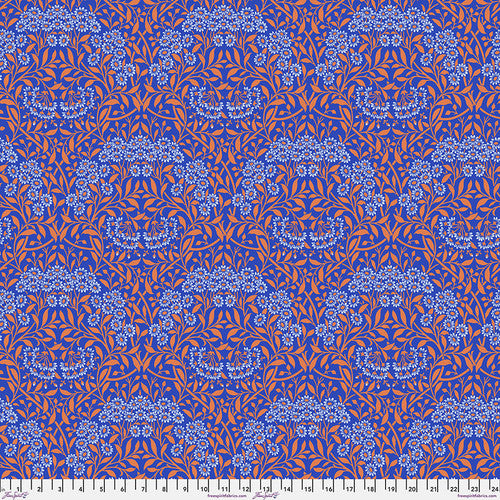 Michaelmas Daisy - Cobalt|| Kaffe x Morris & Co -- Free Spirit Fabrics