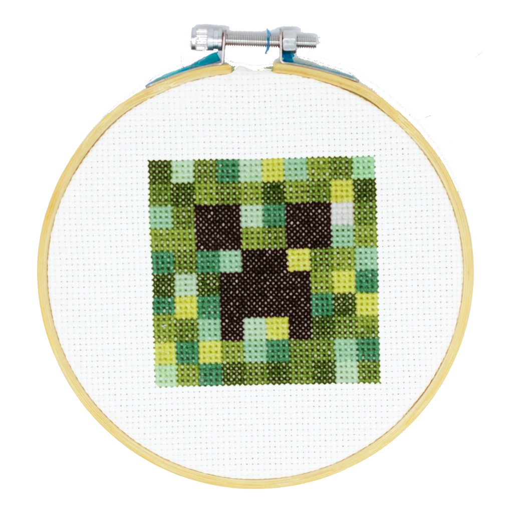 Minecraft Creeper - DIY Cross Stitch Kit