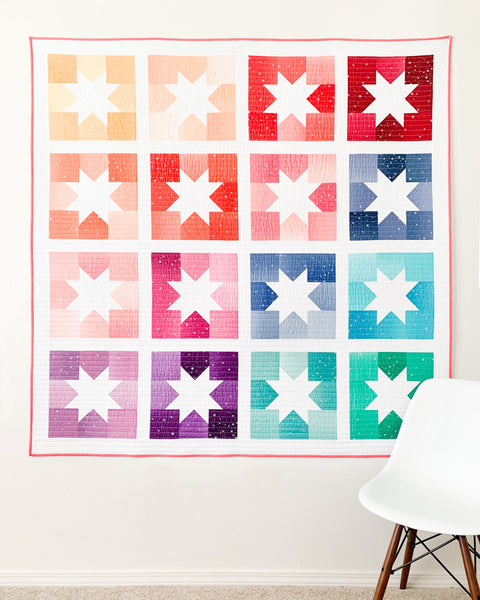 JOYFUL STARS QUILT PATTERN  -- Cotton and Joy