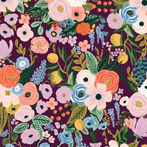 Garden Party in Burgundy -- Garden Party by Rifle Paper Co. for Cotton + Steel