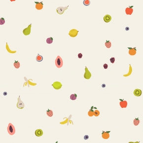 Fruit Orchard in Cream --- Orchard by Rifle Paper Co. for Cotton + Steel Fabrics