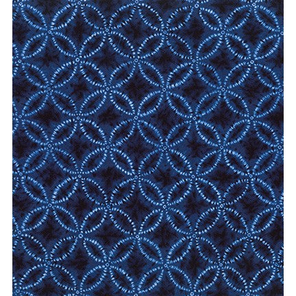 Navy  -- Shibori Blues by Sevenberry --- Robert Kaufman Fabric