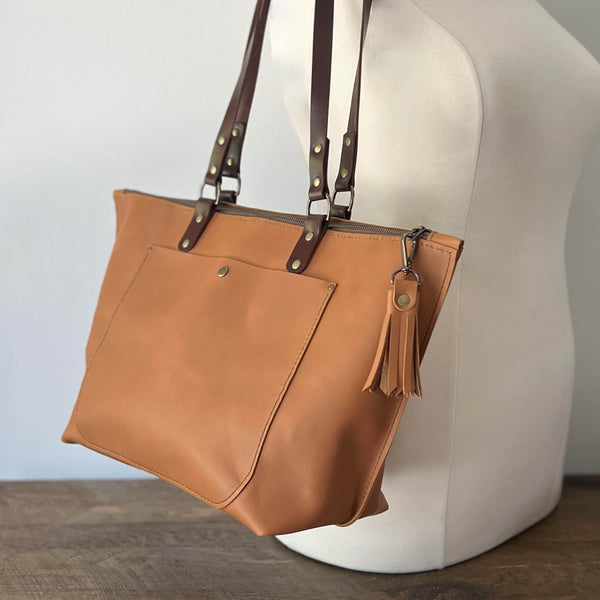 Leather Tote Bag Workshop with Katie Stack of Stitch & Rivet