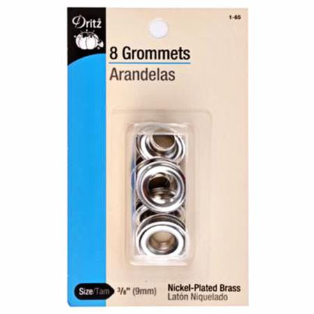 Grommet 3/8" Nickel -- Dritz