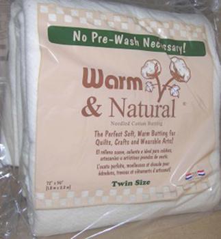 Warm & Natural Batting Twin Size