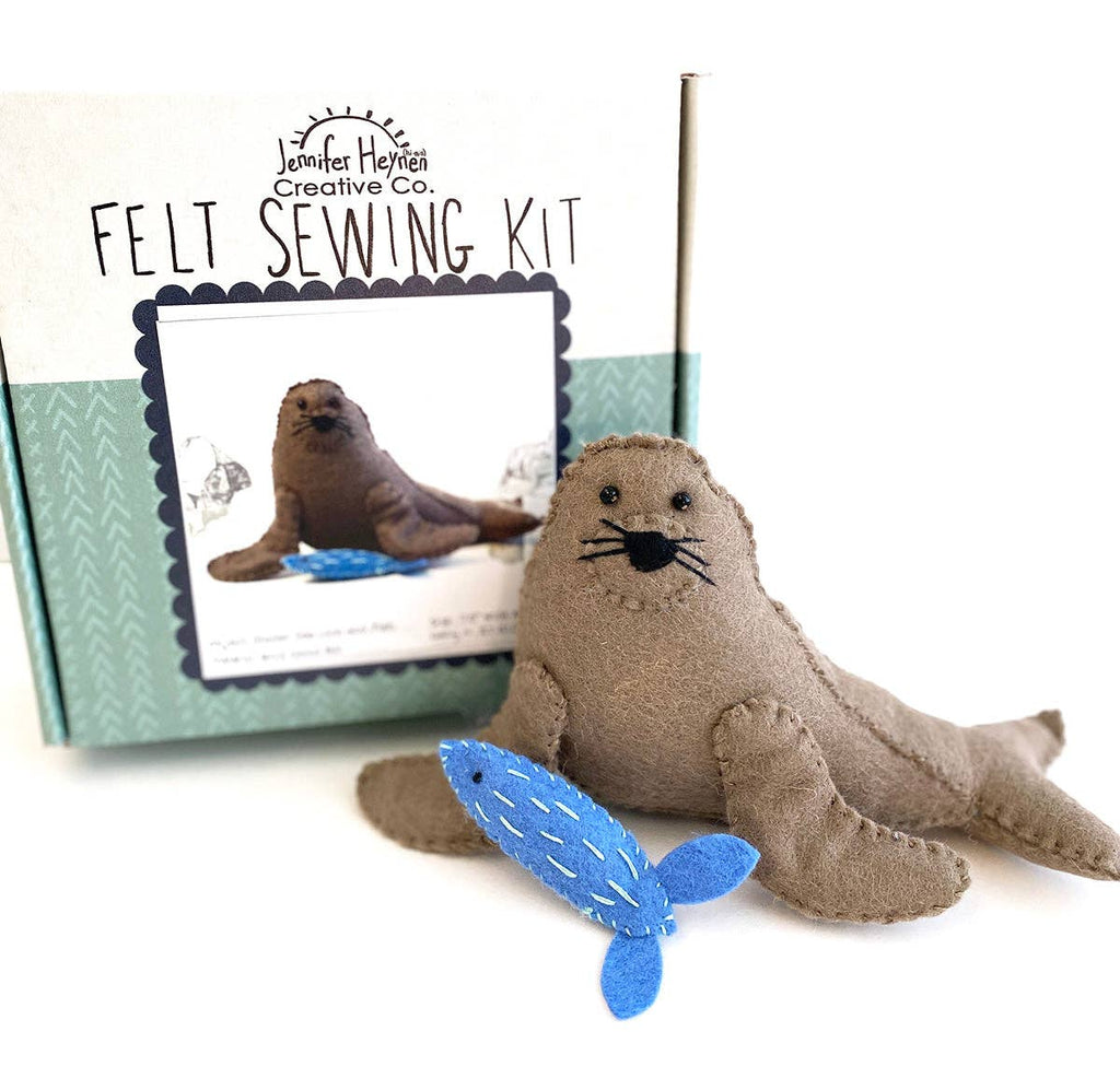 Steller Sea Lion Felt Sewing Kit