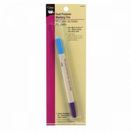 Blue & Purple Dual Purpose Marking Pen -- Dritz