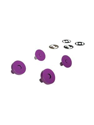 Purple Magnetic Snaps --- Sassafras Lane Designs