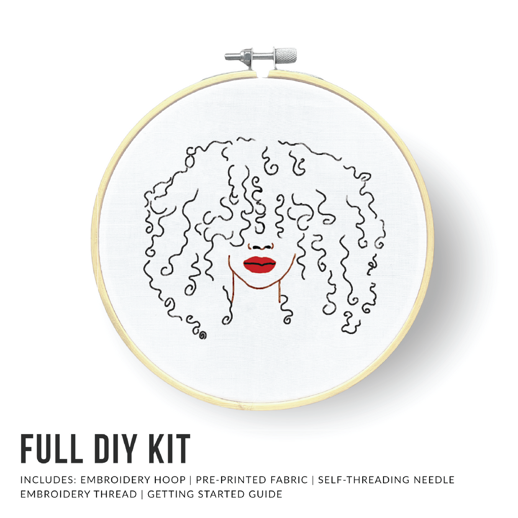 Wild DIY Embroidery Kit