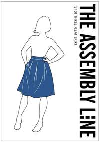 Three Pleat Skirt Pattern XL-3XL  -- The Assembly Line Patterns